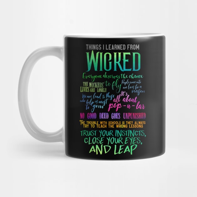 Things I Learned From Wicked by TheatreThoughts